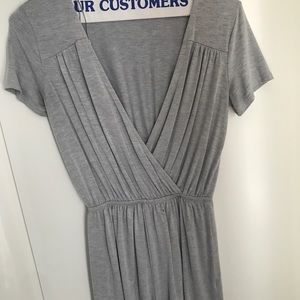 Gray super soft romper